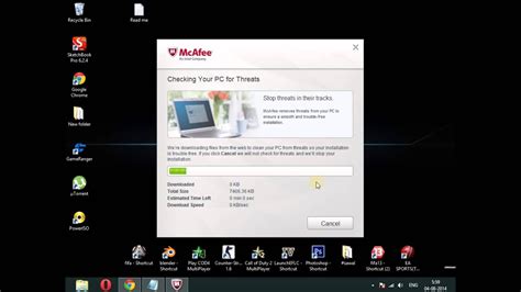 mcafee something went wrong with the installation